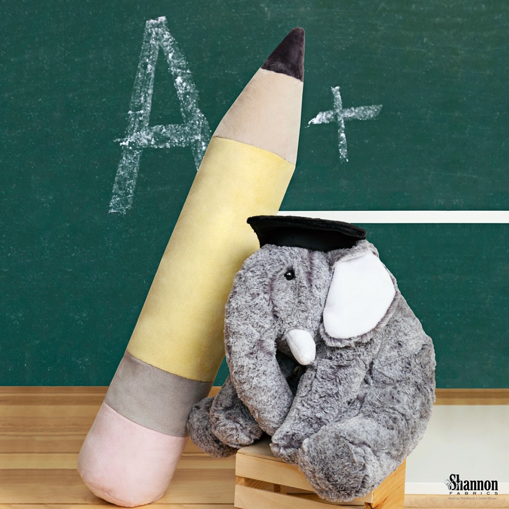 How to Sew a Minky Fabric Pencil Pillow (Video Tutorial & Free Pattern)